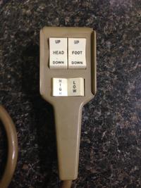 PICTURE OF OLD 110 VOLT HI/LOW HAND CONTROL. YOU MUST UPGRADE TO THE GENERIC 110 VOLT HAND CONTROL.