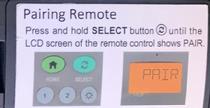 PROGRAMMING DIRECTINS. FIRST UNPLUG THE BED. FOLLOW ABOVE DIRECTIONS AND WHILE HOLDING THE BUTTON, PLUG IT BACK IN.