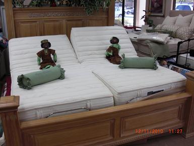 PICTURE OF THE COMFORT FOR COUPLES BED.